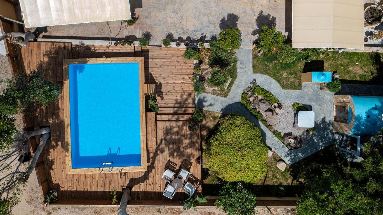 Selana House With Outdoor Pool Villa Мастрихари Екстериор снимка